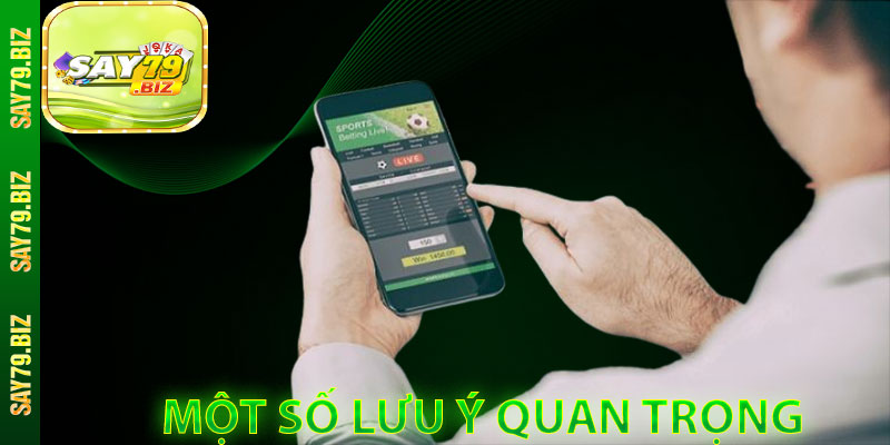 Một Số Lưu Ý Quan Trọng Khi Đăng Nhập SAY79